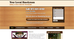 Desktop Screenshot of griffithhandymannj.com